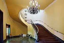 Ring-Café, interior view of the west wing stairwell (2014)