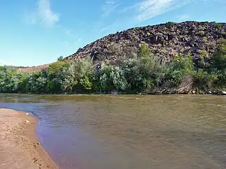 Rio Grande at Algodones, New Mexico