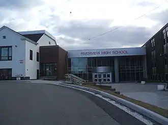 Riverview Rural High School, Coxheath, Nova Scotia.