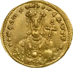 Solidus of Romanos II as sole ruler, 959–963.