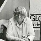 in 1985 campaigning for gay rights