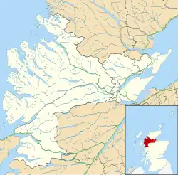 Kildary is located in Ross and Cromarty