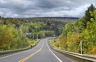 Route 220 near Lake Brompton.