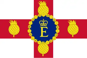 Queen Elizabeth II's personal Jamaican flag (1966–2022)