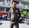 Royal Thai Police officer uniform