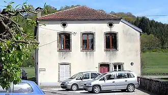 The town hall in Rozières-sur-Mouzon