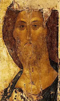 Christ the Redeemer, c. 1410 (Tretyakov Gallery, Moscow)