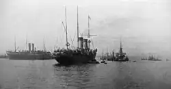 Russian fleet in the Bosporus