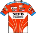 S.E.F.B (cycling team) jersey