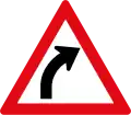 Gentle curve ahead