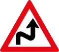 Series of curves ahead