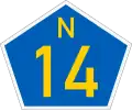 SA road N14.svg