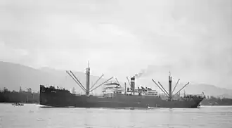 SS Capac in Vancouver