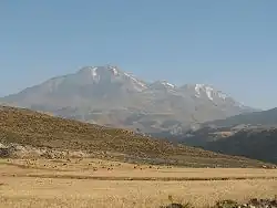 Mount Sabalan in July 2006
