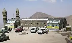 Shelter on Sabalan at 3,600 m