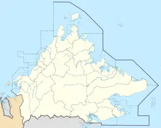 Raid on Kalabakan (1963) is located in Sabah