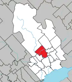 Location within Maskinongé RCM