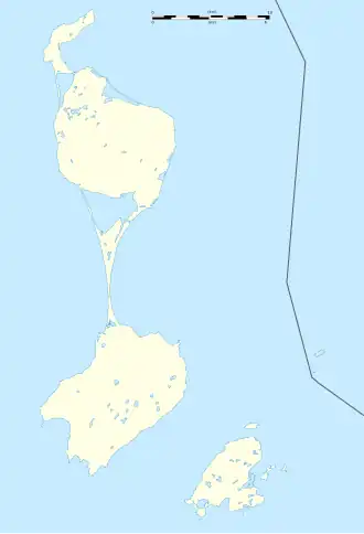 Saint Pierre is located in Saint Pierre and Miquelon
