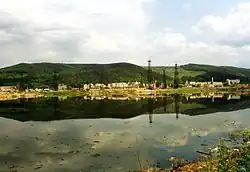 Salt lake and well field (1991)