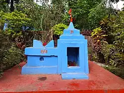 Samadhi of Mayaji Bhatkar (Mainak Bhandari), Bhatye village, Ratnagiri