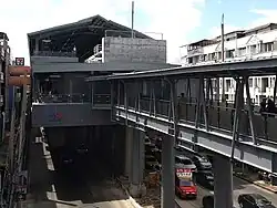 MRT station exterior