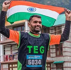 Kumar, 2020: For accomplishments in long distance running[15]