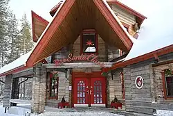 Santa Claus Village at Rovaniemi, Finlnd