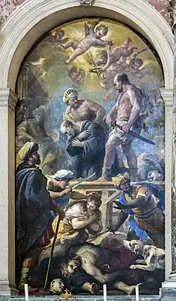 Martyrdom of Saint Placidus and companions by Giordano