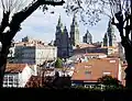 Santiago de Compostela with cathedral