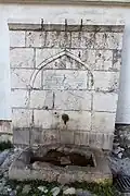 Fountain next to the mosque