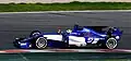 The Sauber C36 driven by Marcus Ericsson