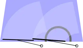 Fig. 1: Most common geometry, found on vast majority of vehicles, mainly LHD cars; RHD Mercedes-Benz W140 and some earlier British cars