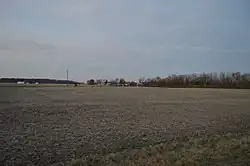 Farm fields on Schenck Road, southwest of Sidney