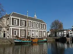 Ship in the Korte Haven near the Korenbeurs