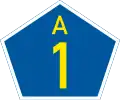A1 road shield}}