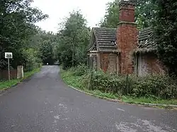 Entrance to Rossington Hall (former school)
