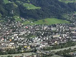 Schwaz seen from NE, closer