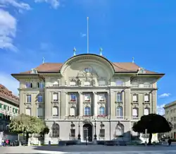 Headquarters on the Bundesplatz in Bern