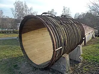 Near the caravan site