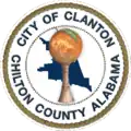 Official seal of Clanton
