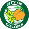Official seal of Coloma, Michigan