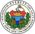 Official seal of Everett, Massachusetts