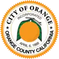 Official seal of Orange, California