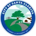 Seal of the City of Santa Clarita (2000–2007)