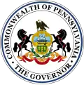 Seal of the governor of Pennsylvania (official)[13]