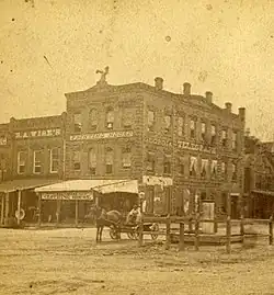 Image 34The Telegraph printing house in Macon, Georgia, c. 1876 (from Newspaper)