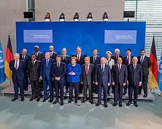 In the 21st century, the dark blue business suit is among the most common style worn by world leaders