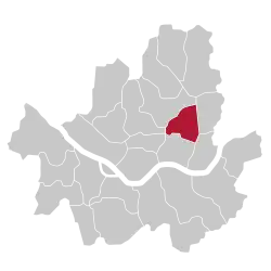 Location of Dongdaemun District in Seoul