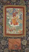 Shakyamuni Descending from the Heaven of the 33 Gods
