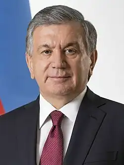Shavkat Mirziyoyev, President of Uzbekistan[14]